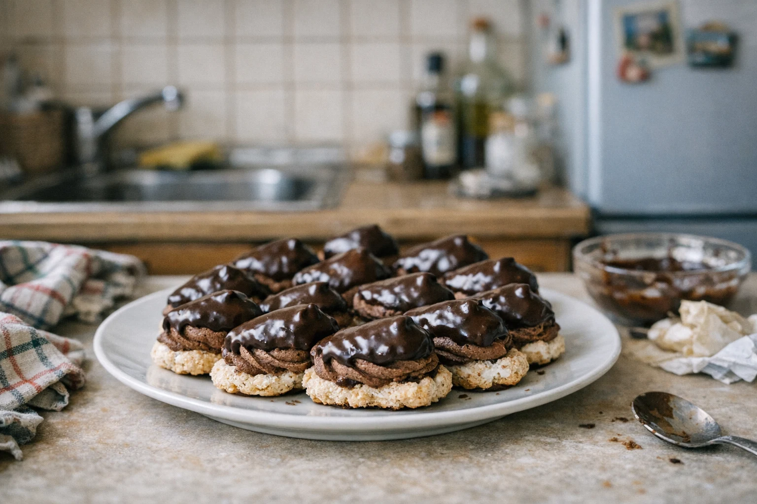 Parijse hoorntjes met Parijse crème